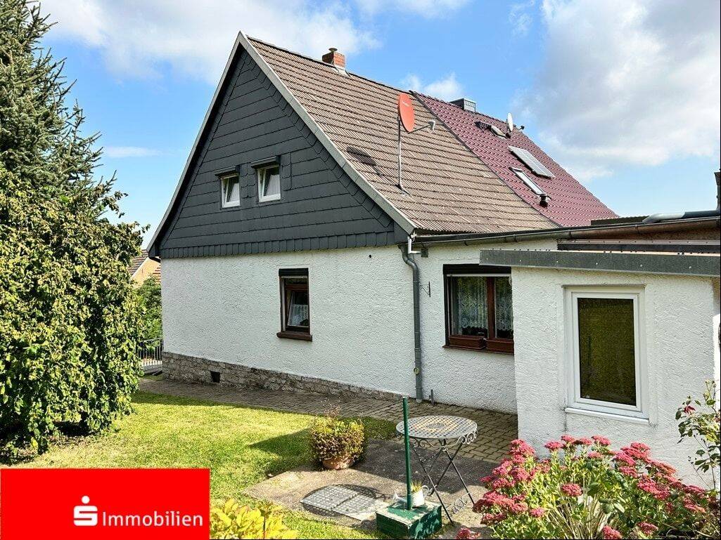 Doppelhaushälfte mit Potenzial in Wernrode – Sanierungsbedürftig, massiv gebaut, voll unterkellert, 99752 Bleicherode