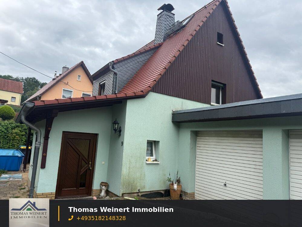 Einfamilienhaus auf schönen Grundstück mit zwei Garagen, 1816 Bad Gottleuba-Berggießhübel