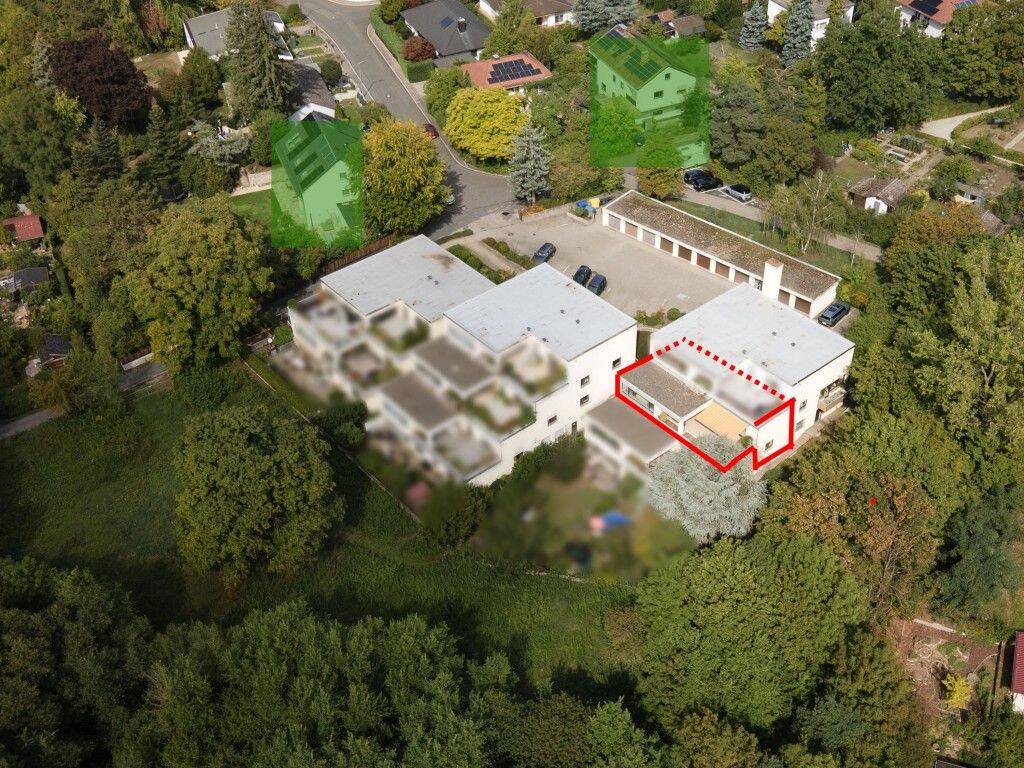 BLÜMM IMMOBILIEN: Lage, Lage, Lage: Grüner wird´s nicht! Elegante 5-Zi-Terrassenwohnung in Top-Lage, 90765 Fürth