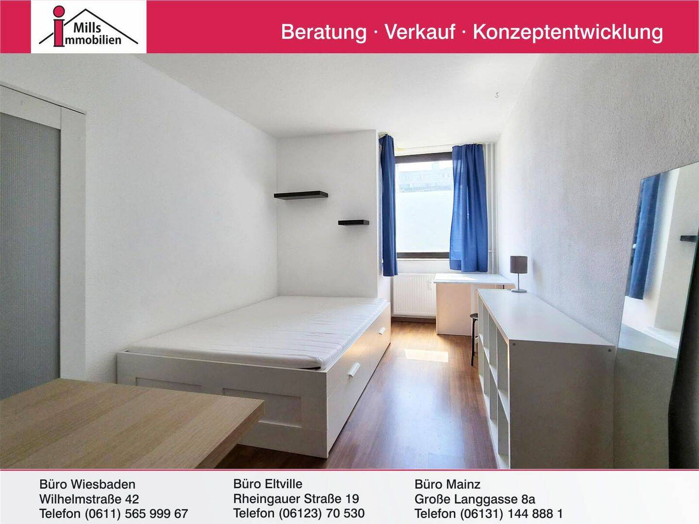 **Ideale Einstiegsimmobilie** 1 ZKB-Apartment in schöner Lage, 55122 Mainz (Gonsenheim Hartenberg/Münchfeld Neustadt)