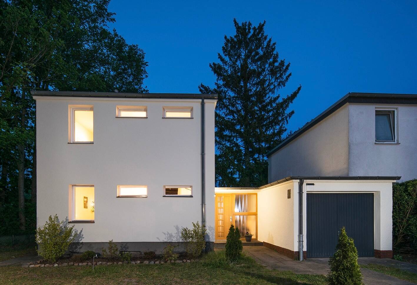 Bauhaus aus den 60ern, Garten aus dem Heute – Einfamilienhaus in Berlin-Düppel, 14165 Berlin (Steglitz-Zehlendorf Zehlendorf)