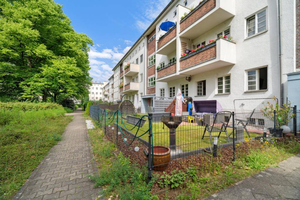 AKTION* Stilvolles Wohnen im Denkmalensemble: Sanierungsperle mit Balkon, 13403 Berlin (Reinickendorf Kolonie Erholung Kolonie Gartenfreunde Tegel Wittenau)