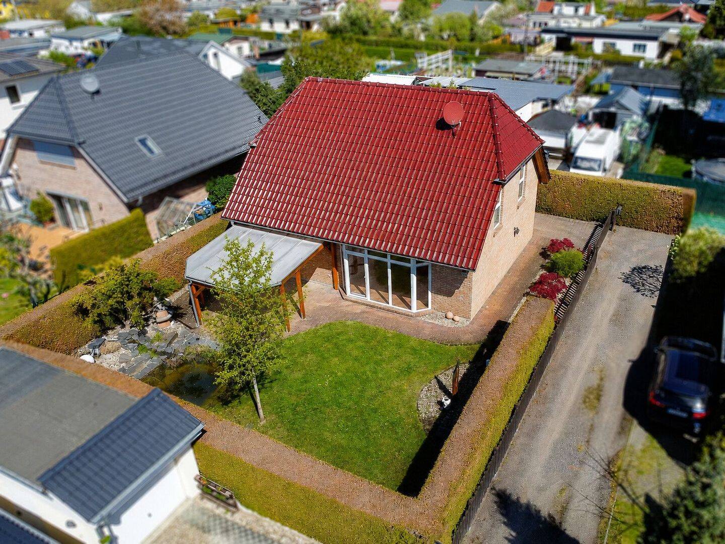 Gepflegtes Einfamilienhaus mit stilvollen Garten, Terrasse und Feng-Shui-Konzept zum Sofortbezug, 13127 Berlin (Pankow)