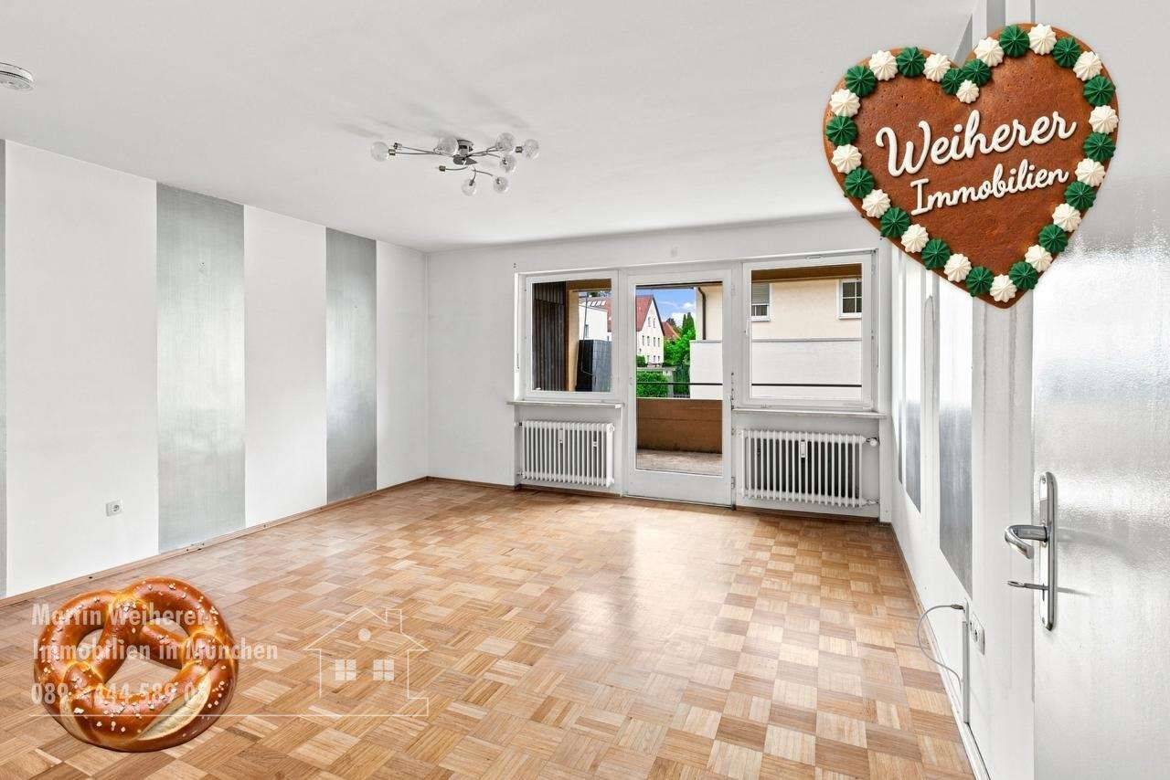 Helle 3-Zimmer-Erdgeschosswohnung mit Balkon, Laim, 80689 München (Hadern Laim Pasing-Obermenzing)