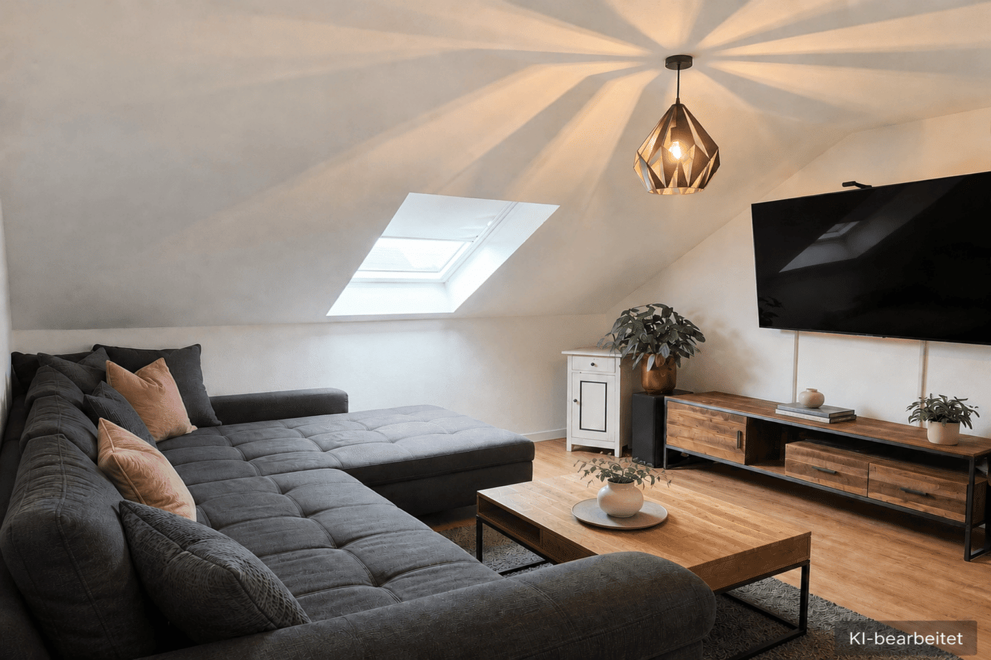Solide vermietete 3 – Zimmer- Dachgeschoss mit Garage und Gartenanteil in Eurasburg, 86495 Eurasburg