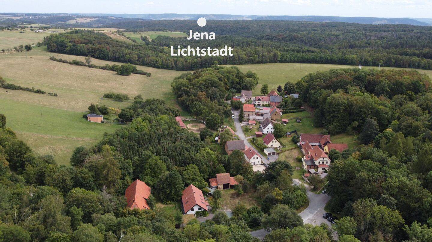 Unverwechselbares Baugrundstück am Waldrand in Vollradisroda bei Jena, 99441 Döbritschen