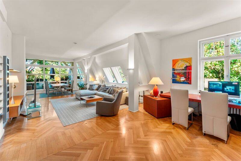 EXKLUSIVE DACH-MAISONETTE – imposante Villa aus 1905- dicht Schloßhotel, 14193 Berlin (Steglitz-Zehlendorf Dahlem Grunewald Nikolassee Schmargendorf)
