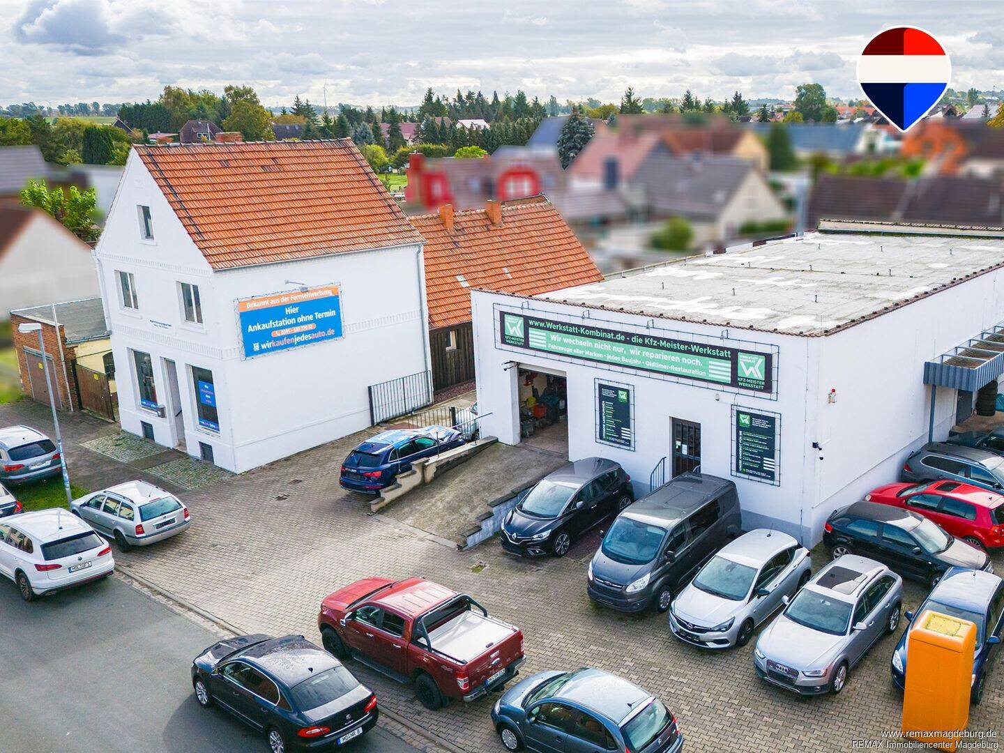 Kompaktes Gewerbeareal mit Wohnoption – ideal für Handwerk, Handel oder DL in Hillersleben, 39343 Westheide