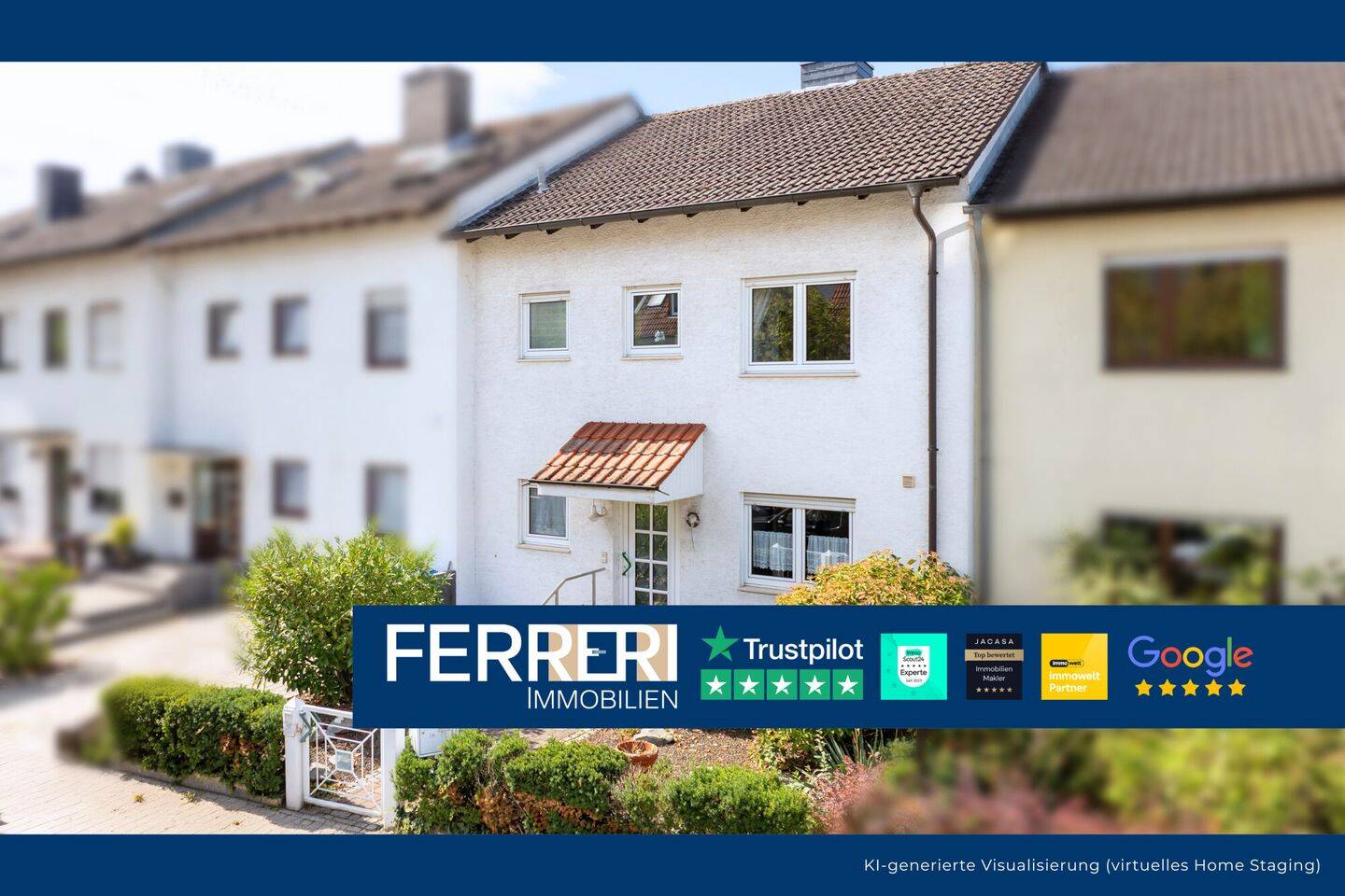 Viel Platz für die Familie: Reihenmittelhaus mit Garten und Gestaltungspotenzial in Rüsselsheim, 65428 Rüsselsheim am Main
