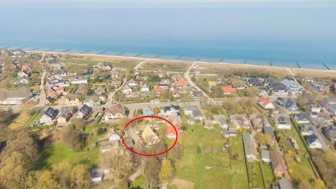 Strandnah und ruhig gelegene Ferienwohnung, 18347 Ahrenshoop