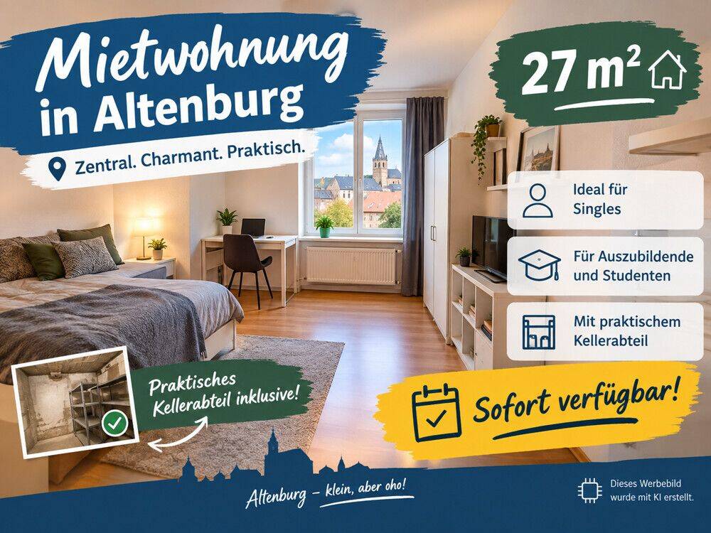 Einraumwohnung sucht neuen Mieter, 4600 Altenburg
