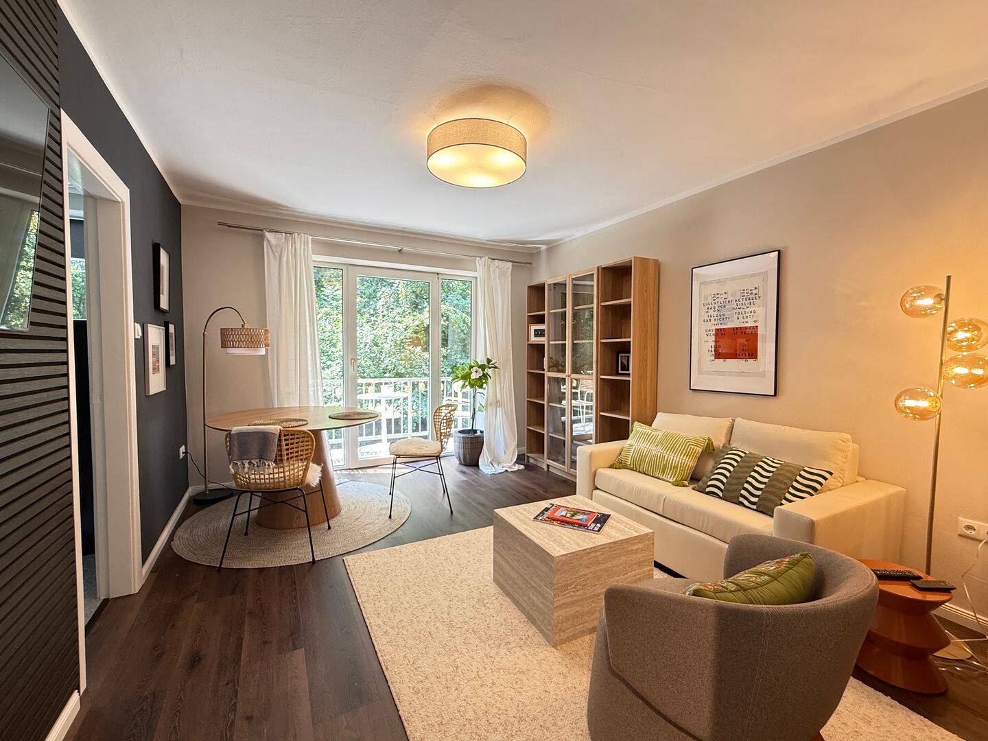 Stilvoll sanierte und möblierte 2 Zi. Wohnung in Barmbek, 22081 Hamburg (Hamburg-Nord Barmbek-Süd Uhlenhorst)