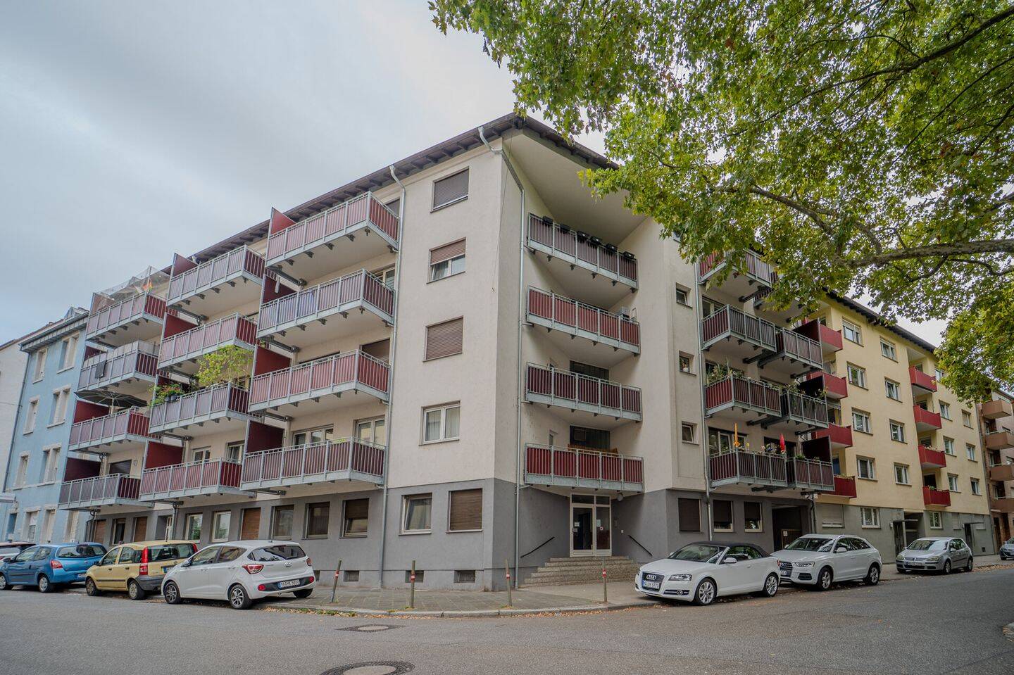 Helle, sanierte 3-Zimmer-Wohnung mit Balkon in Mannheim-Rheinau, 68219 Mannheim (Rheinau)