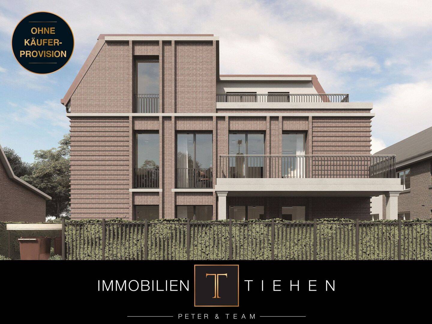 Das Stadtschlösschen! OG 2-Zi.-Neubauwohnung mit QNG-Zertifizierung & Stellpl. in Meppen – Neustadt, 49716 Meppen