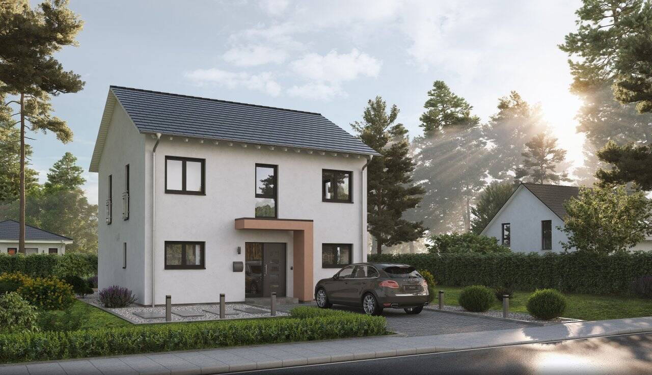 Individuell gestaltetes Einfamilienhaus Home 10 – Bauen mit allkauf Qualität, 55442 Stromberg