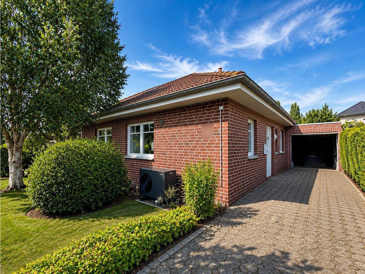 Ihr neues Zuhause mit neuer Wärmepumpe – barrierearmes Wohnen mit Gartenidylle in Freren, 49832 Freren