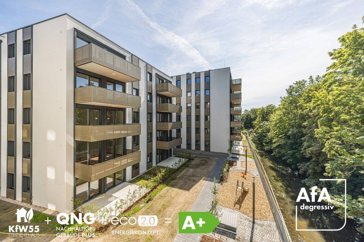 3-Zimmer * Stilvoll im Waldstraßenviertel * A+ Neubau mit Fußbodenheizung * 12/26, 4105 Leipzig (Zentrum-Nord Zentrum-Nordwest Zentrum-Ost Zentrum-West)