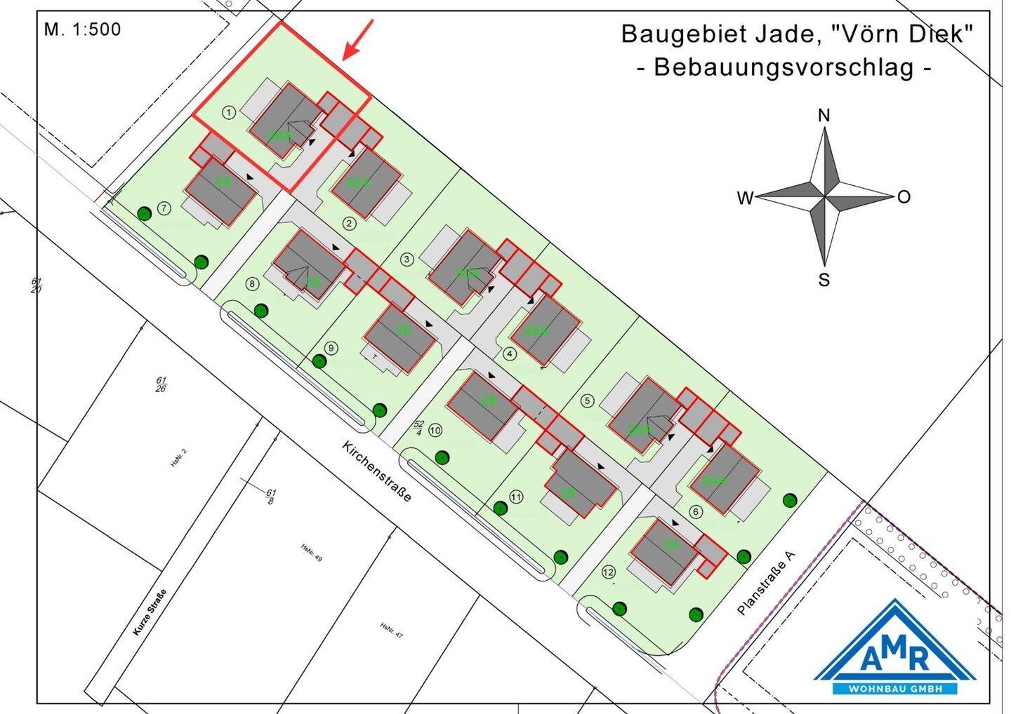 2. Bauabschnitt! Neues Grundstück in Schweiburg!, 26349 Jade