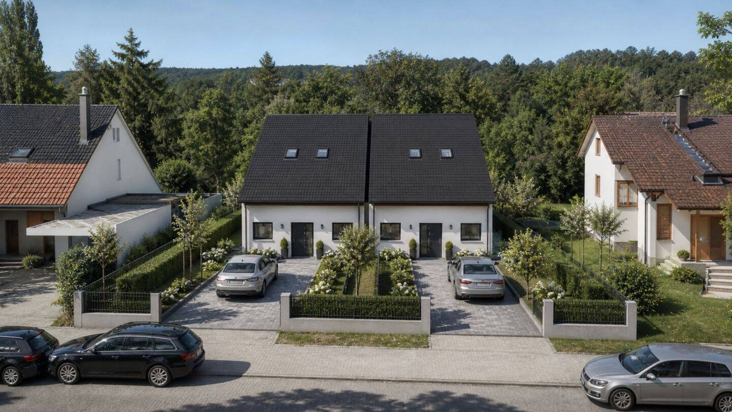 Zwei Neubau Doppelhaushälften in Wohngemeinschaft – Exclusiver Bauplatz in Top Lage, 73249 Wernau (Neckar)