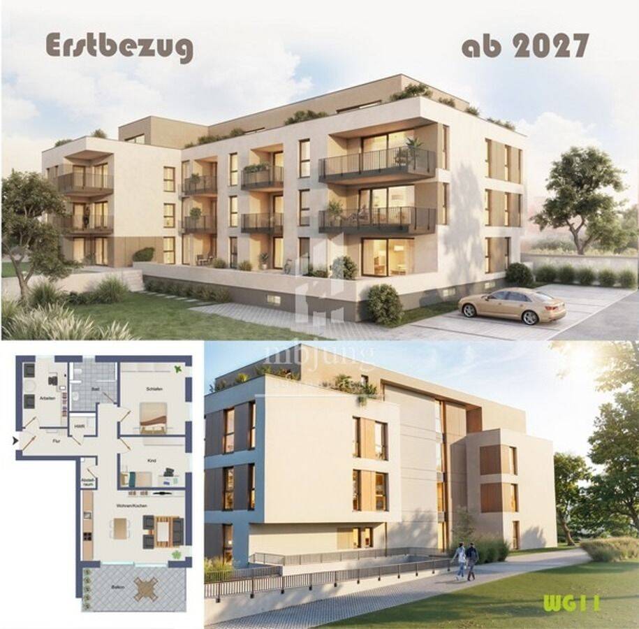 Helle, moderne Wohnung in Kues – Erstbezug – WG11, 54470 Bernkastel-Kues
