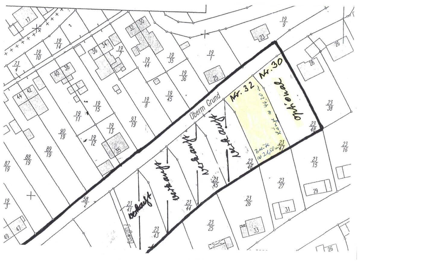 Grundstück in Bad Hersfeld, ohne Bauzwang, keine Baufrist, freie Bebaubarkeit, keine Marklergebühr, voll erschlossen, 36251 Bad Hersfeld