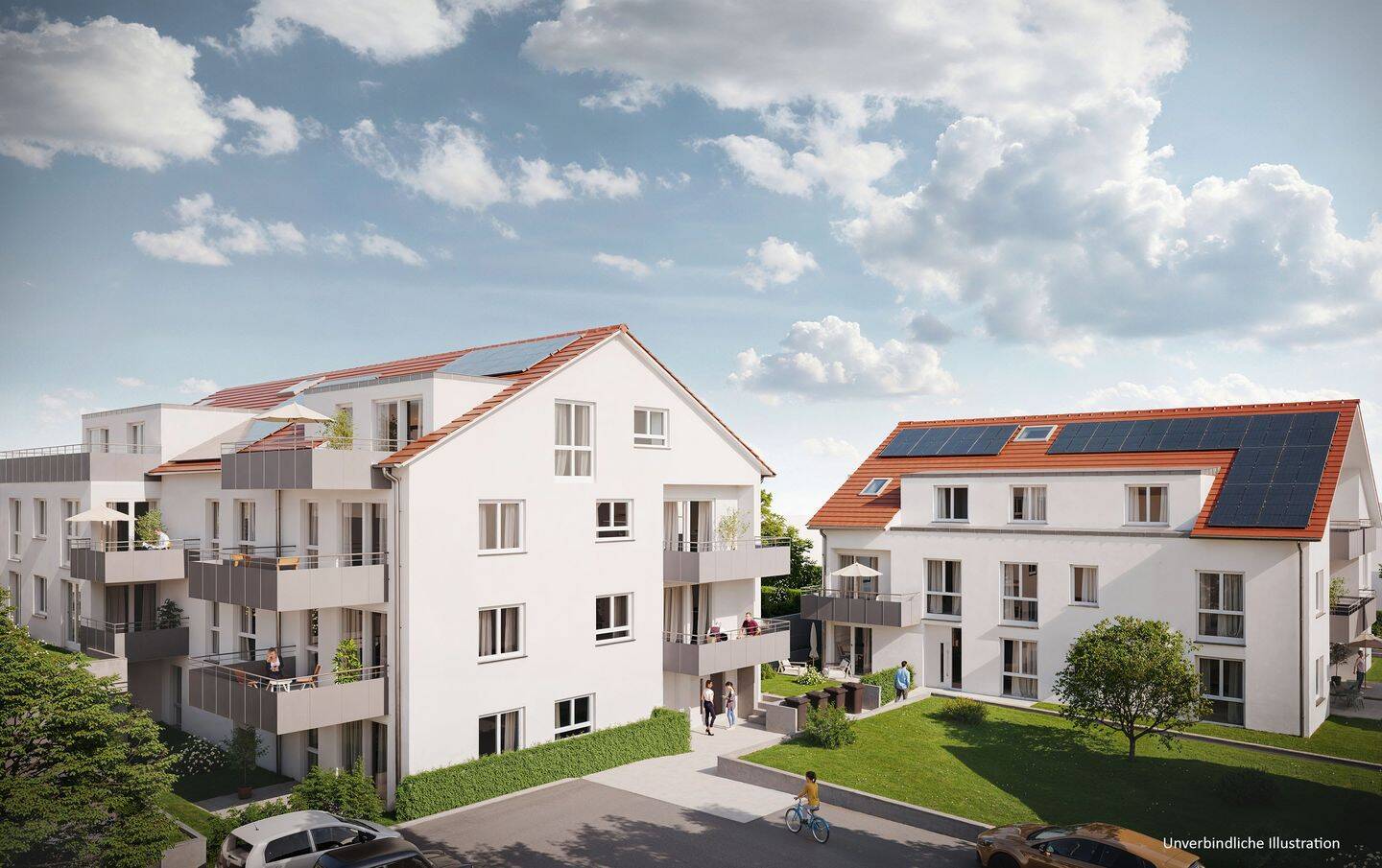 Einziehen und Wohlfühlen: EG-Wohnung mit Terrasse und Garten in Sersheim, 74372 Sersheim