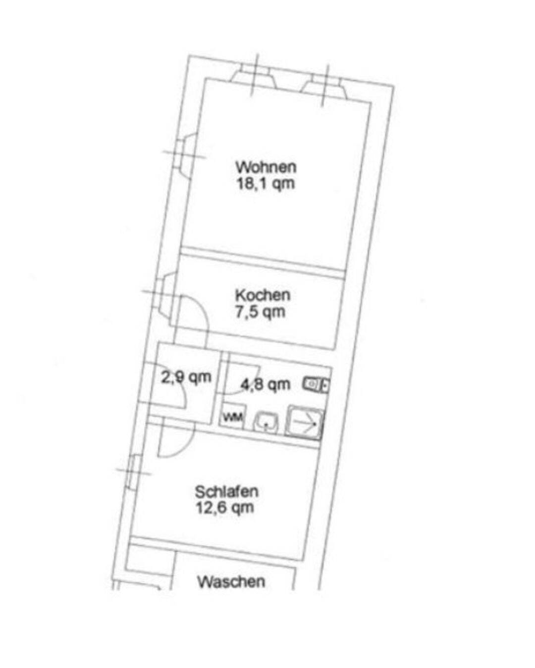 ungewöhnliche Wohnung Obere Schloßstr. Schwarzenberg, 8340 Schwarzenberg/Erzgeb.