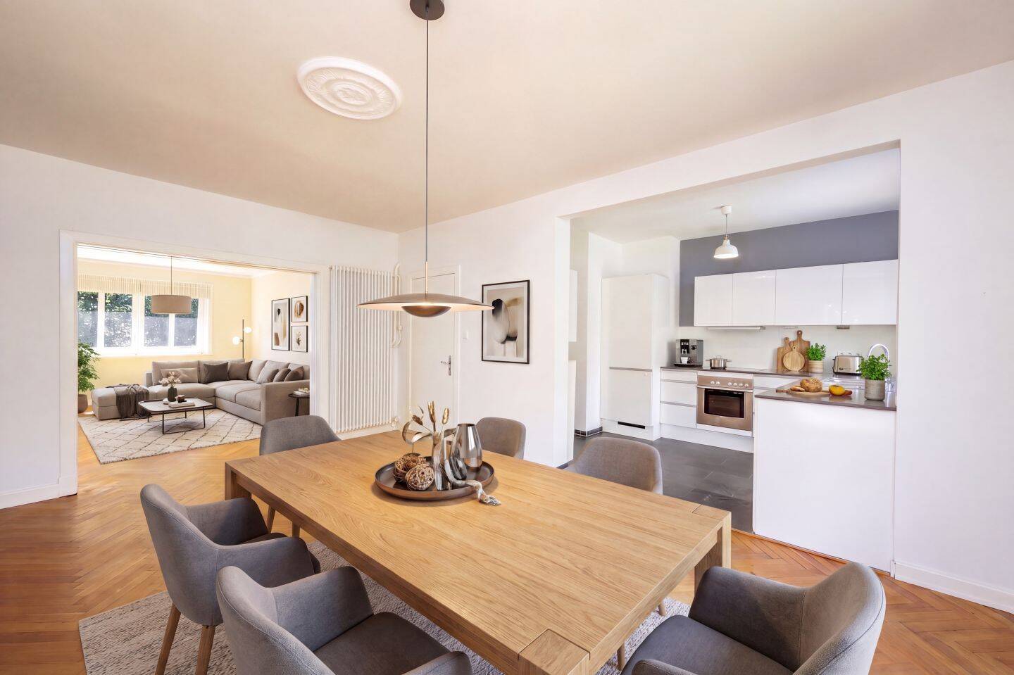 Stilvoll wohnen in Nienstedten – großzügige 4-Zimmer-Wohnung mit Terrasse und viel Altbaucharme, 22609 Hamburg (Altona Groß Flottbek Nienstedten Osdorf Othmarschen)