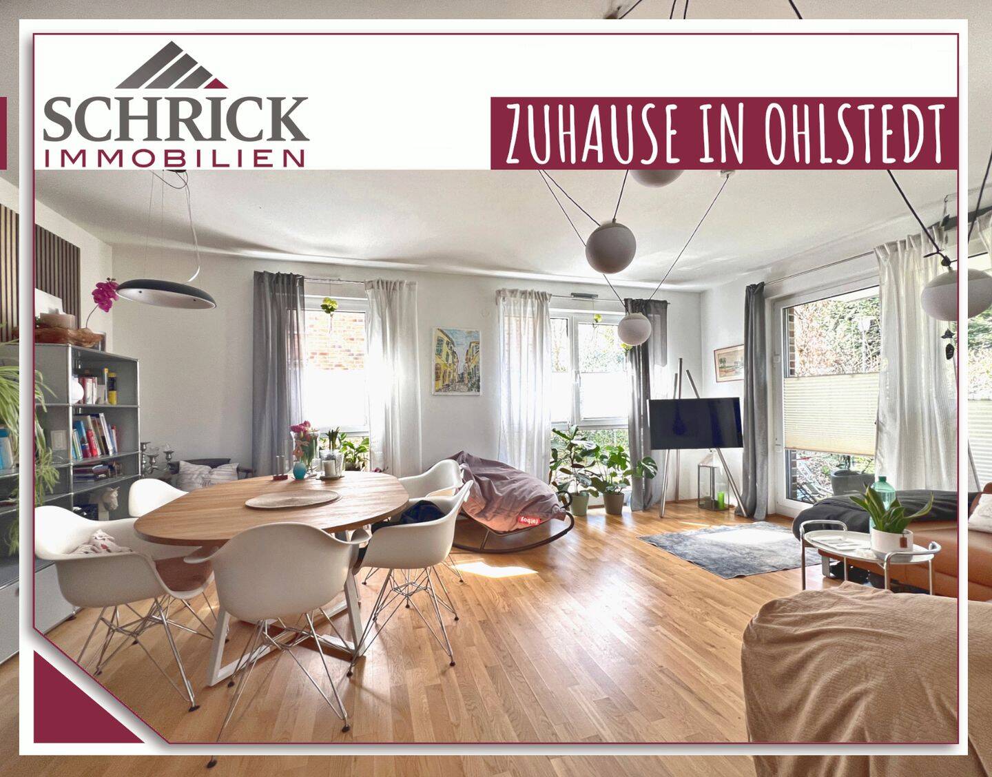 Maisonette mit klarer Architektur und großzügigem Raumgefühl mit Terrasse und Balkon!, 22397 Hamburg (Wandsbek Duvenstedt Lemsahl-Mellingstedt Wohldorf-Ohlstedt)