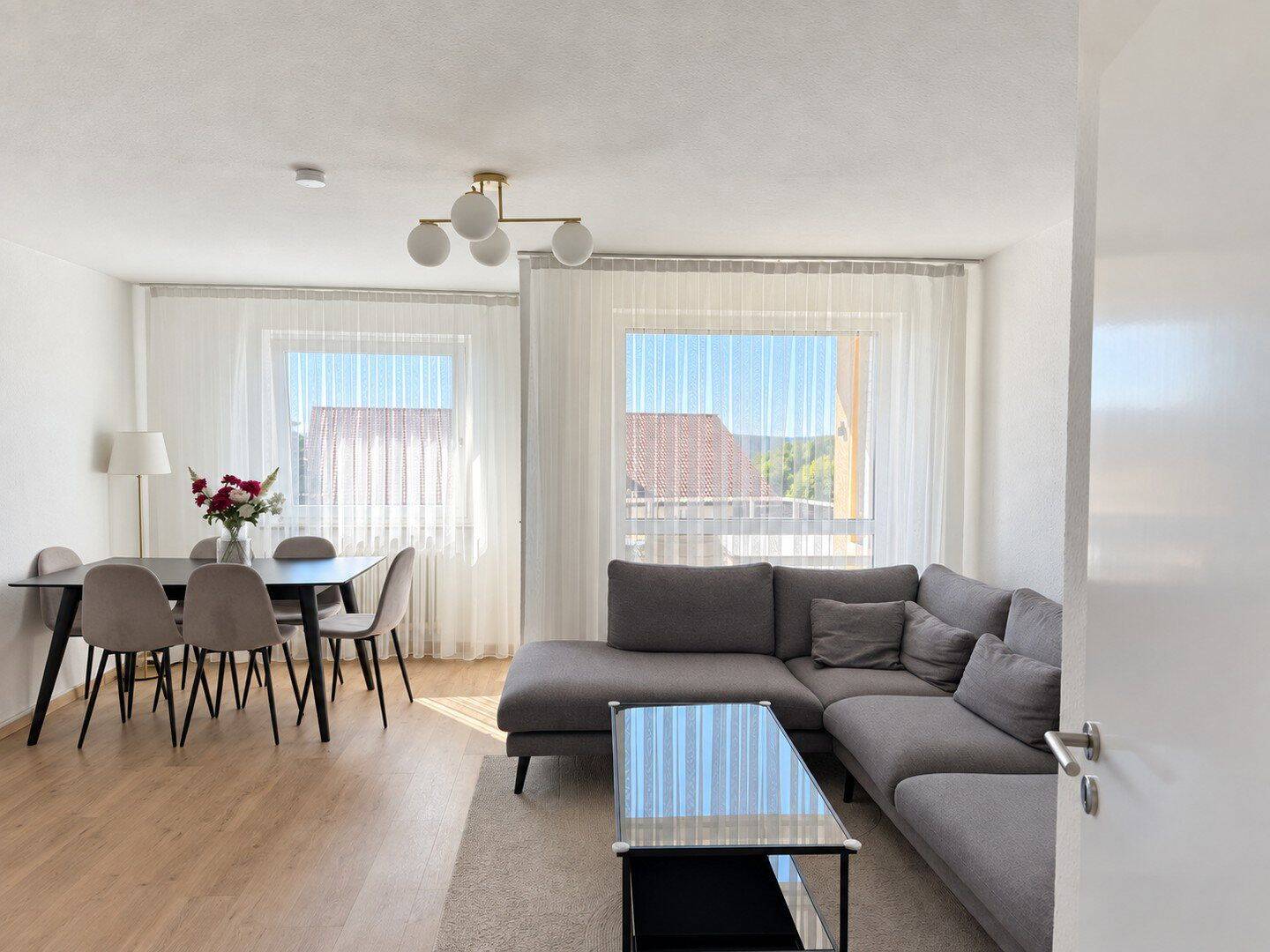 Helle renovierte 3-Zimmer-Wohnung mit Balkon in Pfullendorf, 88630 Pfullendorf