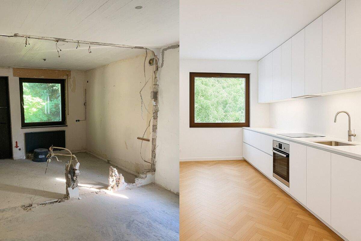 Bungalow in Rheinnähe von Düsseldorf – Rohdiamant in absoluter Toplage für kreative Köpfe, 40597 Düsseldorf (Benrath Hassels Urdenbach)