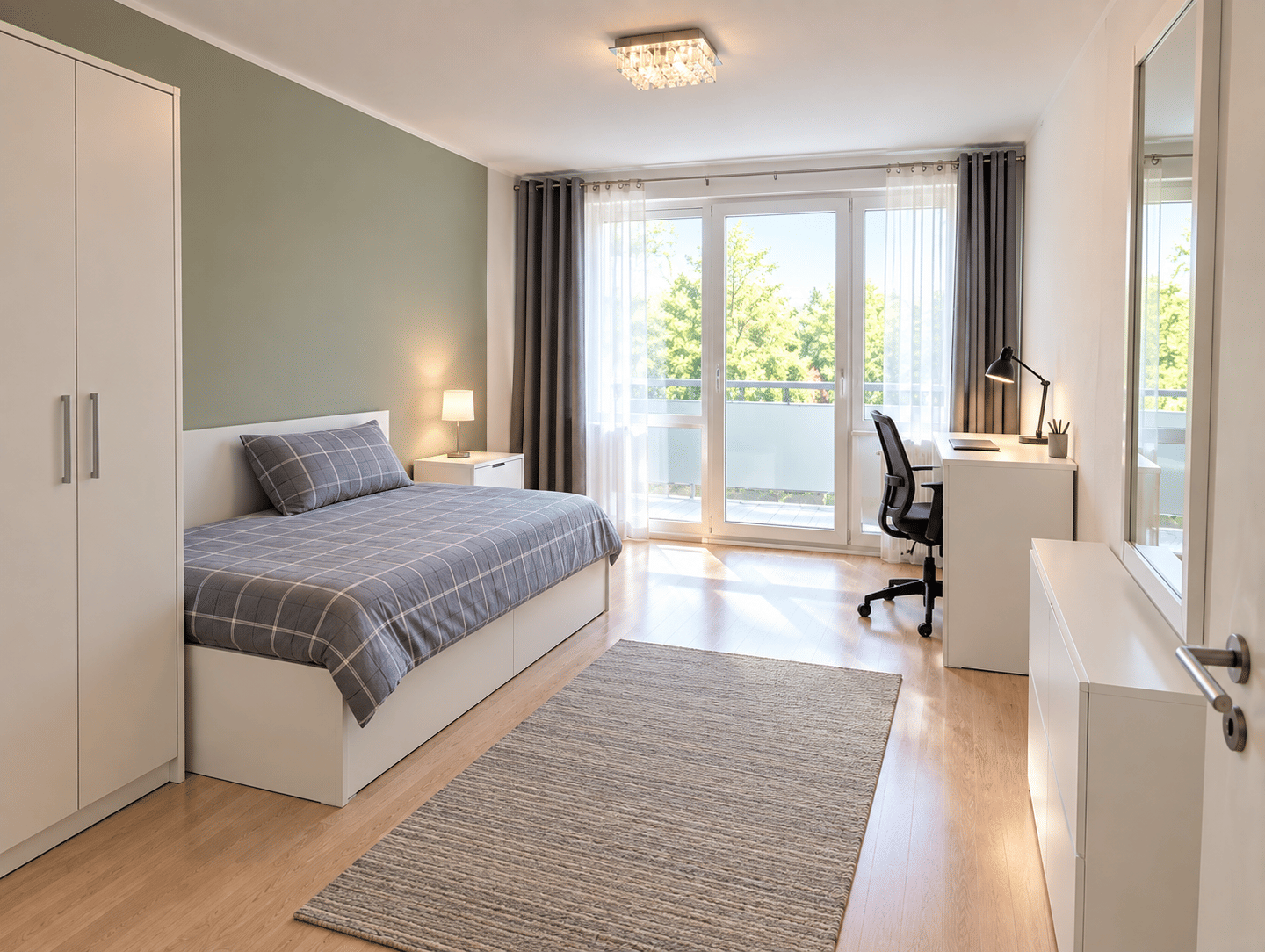 Vollmöblierte Einzelzimmer- WG Wohnung, 91058 Erlangen (Bruck Eltersdorf Erlangen-Süd Sebaldussiedlung Tennenlohe)