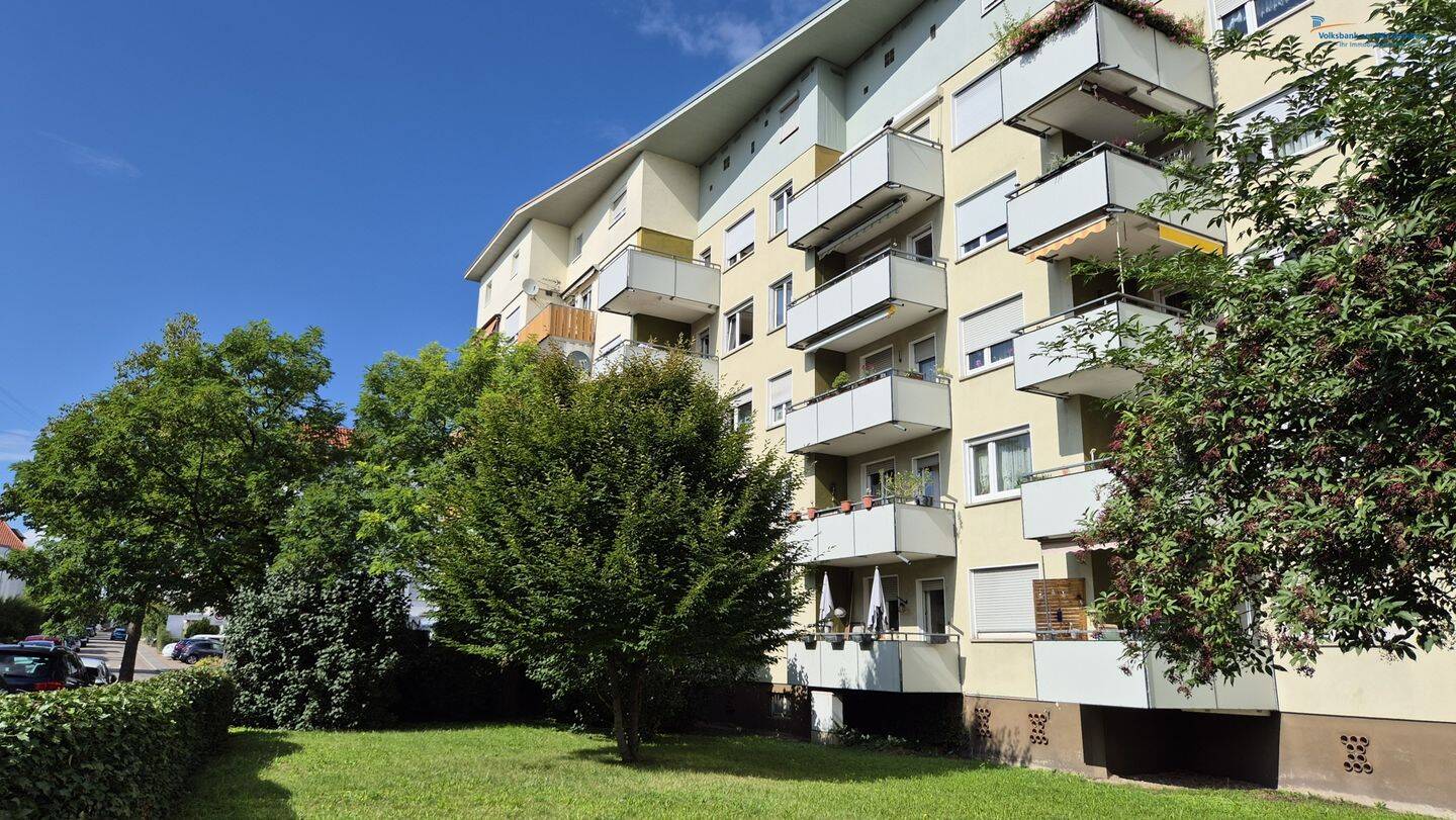 3-Zimmer-Wohnung mit Balkon in Fellbach – bezugsfrei, ideal für Eigennutzer, 70734 Fellbach