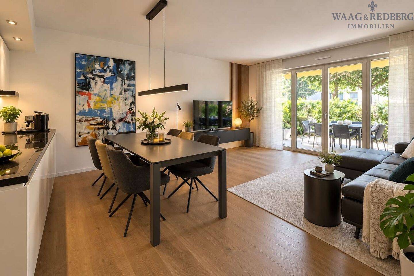 Luxuriöse 2-Zimmer-Terrassenwohnung mit eigenem Garten – hochwertige Ausstattung & Energiewert A+, 13403 Berlin (Reinickendorf Kolonie Erholung Kolonie Gartenfreunde Tegel Wittenau)