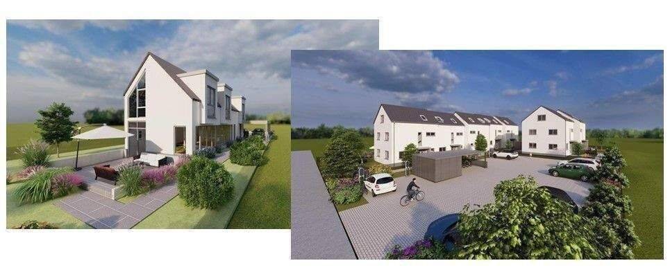 Gemeinde Roßtal_OT. Grundstücksareal für 5 Reihen-/2 Doppelhäuser und einem EFH mit Baugenehmigung, 90574 Roßtal