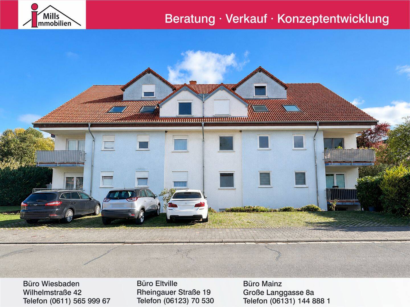 Saulheim: Top gepflegte und moderne Eigentumswohnung mit Terrasse und schönem kleinen Garten, 55291 Saulheim