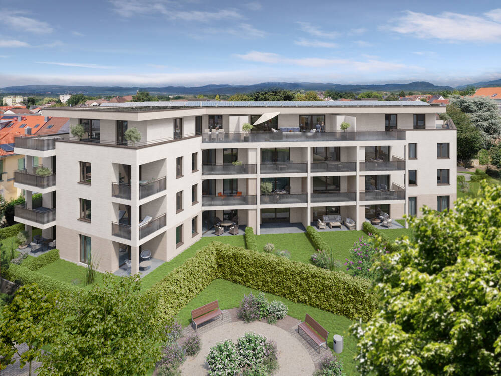 elegantes Wohnen über den Dächern – exklusive 4-Zimmer-Wohnung in Toplage, 79194 Gundelfingen