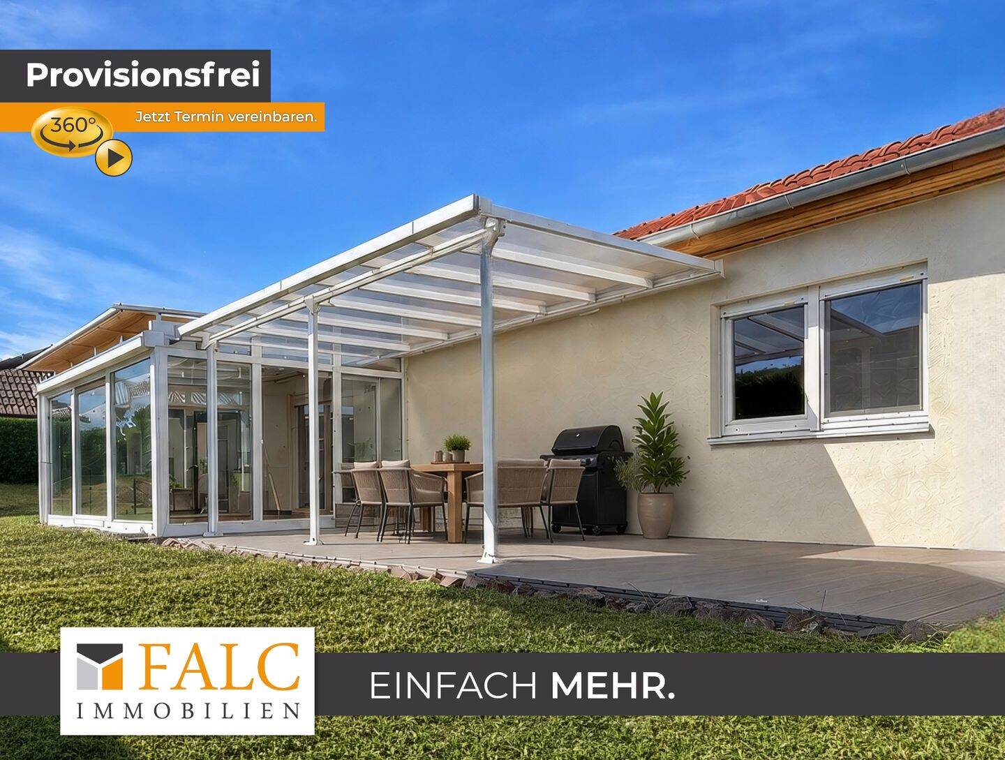 Provisionsfrei – attraktiver Bungalow mit Wintergarten, Kamin & neuer Wärmepumpe, 39167 Hohe Börde