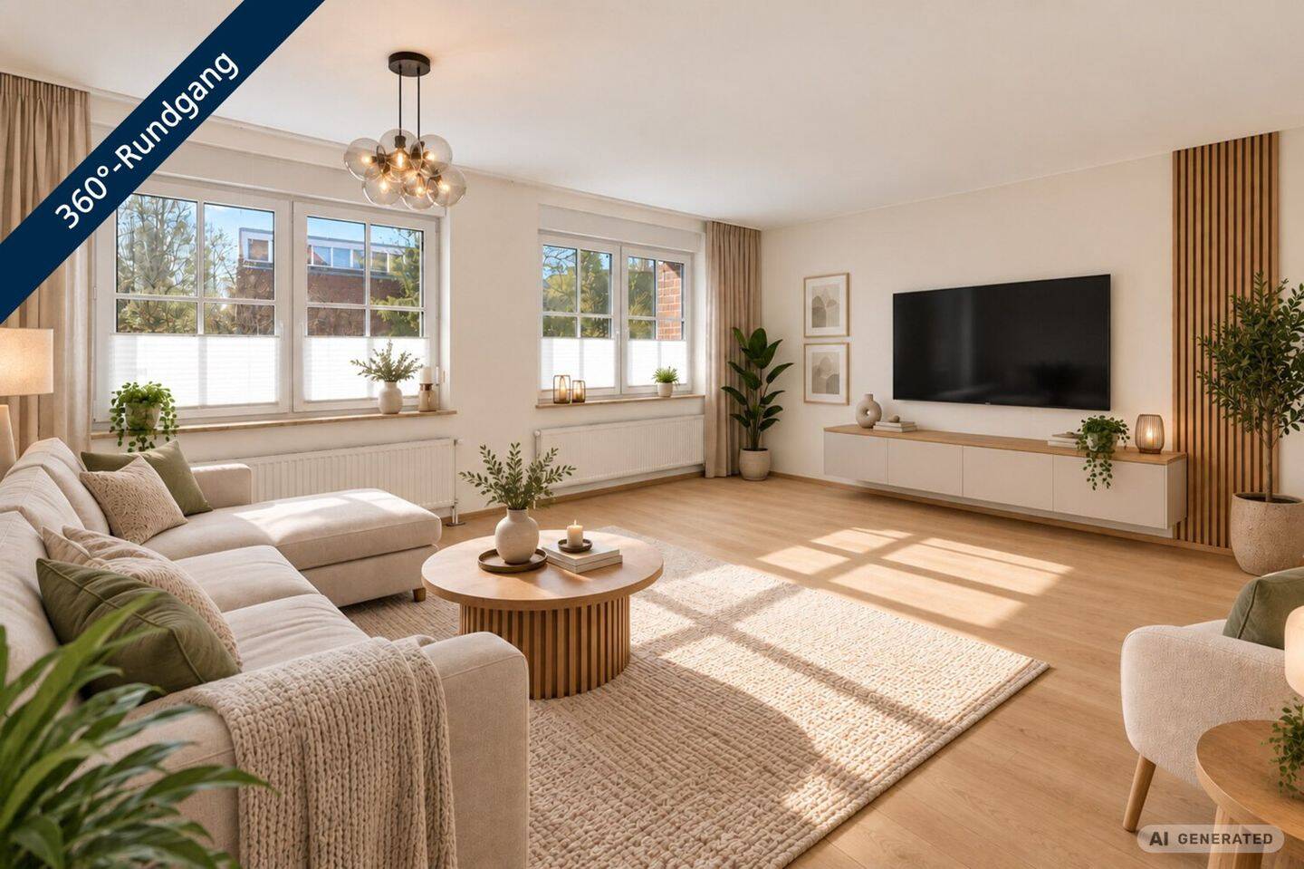 Großzügige 4-Zimmer-Erdgeschosswohnung mit Garage und Stellplatz, 28857 Syke