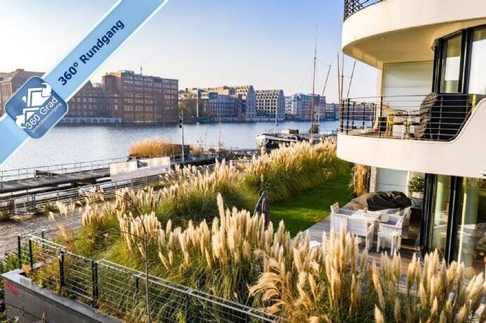 Ihr Traum! Aparte 3-Zimmer-Wohnung mit ca. 60 m² Süd-Terrasse in Berlin-Friedrichshain an der Spree, 10245 Berlin (Friedrichshain-Kreuzberg Friedrichshain)