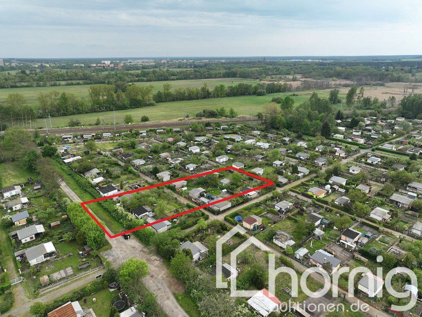 Erholungsfläche als Teil einer Kleingartenanlage (ca. 0,3 ha) in Cottbus, 3048 Cottbus (Madlow Sachsendorf Spremberger Vorstadt Ströbitz)