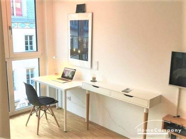 1373418 HomeCompany Dresden Möbliert/Furnished Studio Apartment mit Balkon in Dresden-Neustadt max. 2 Personen, 1099 Dresden