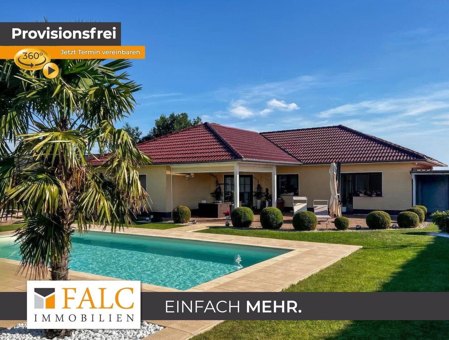 Provisionsfrei. Ihr privates Urlaubsparadies – Bungalow mit Pool, PV-Anlage und schönem Grundstück!, 39326 Hohe Börde