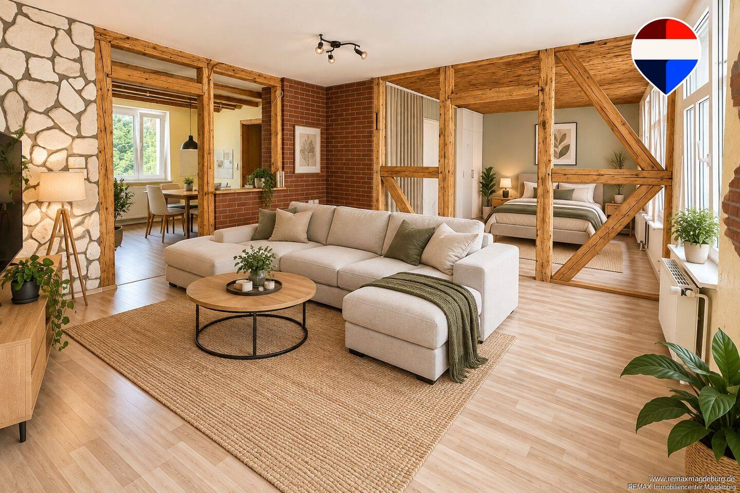 Individueller Wohncharme – 2,5-Zimmer im Herzen von Schönebeck (Elbe), 39218 Schönebeck (Elbe)