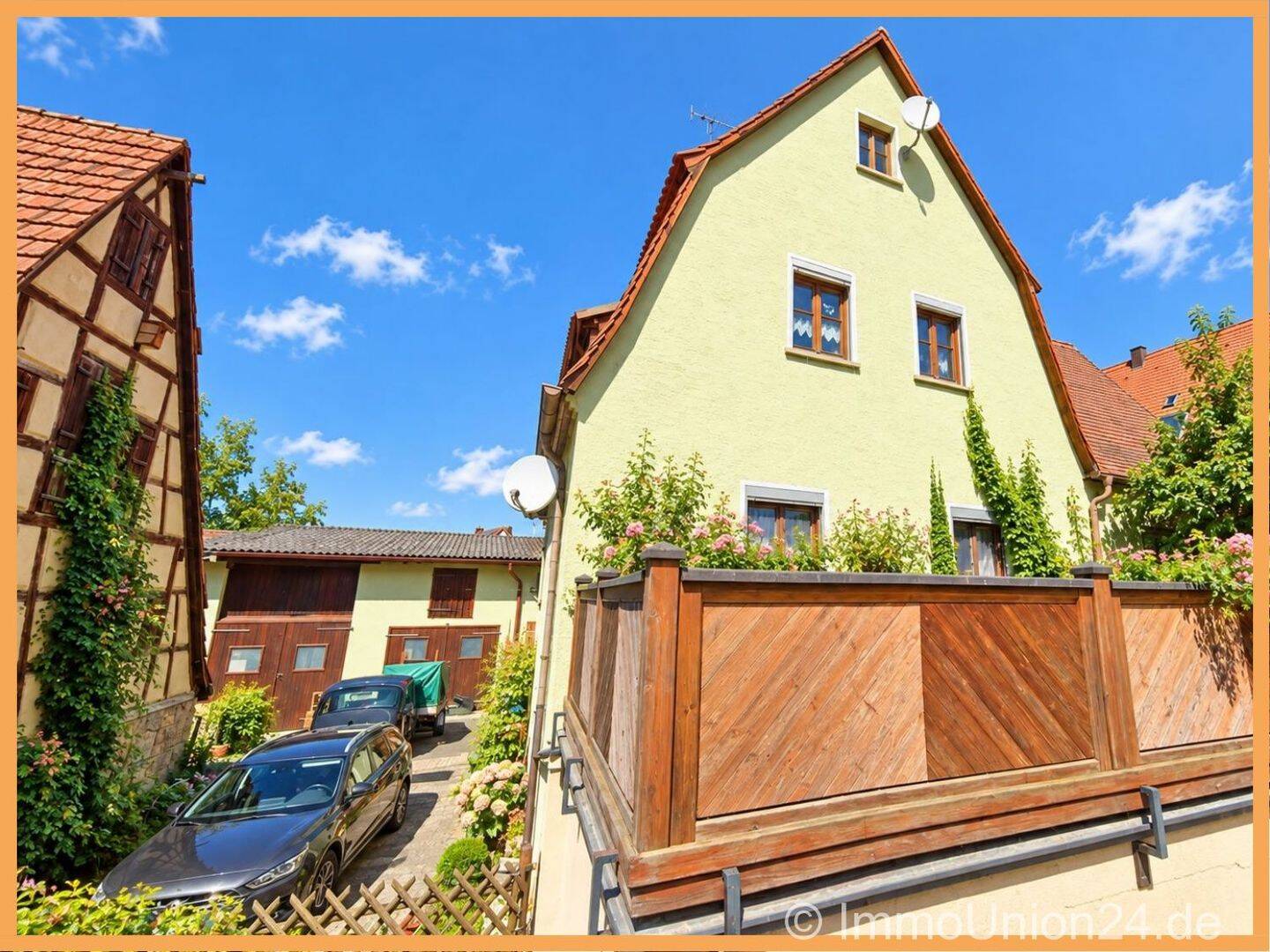 Renovierungsbedürftiger RESTHOF mit großer Scheune/Werkstatt und 3 Garagen für 309.000 EUR, 91174 Spalt