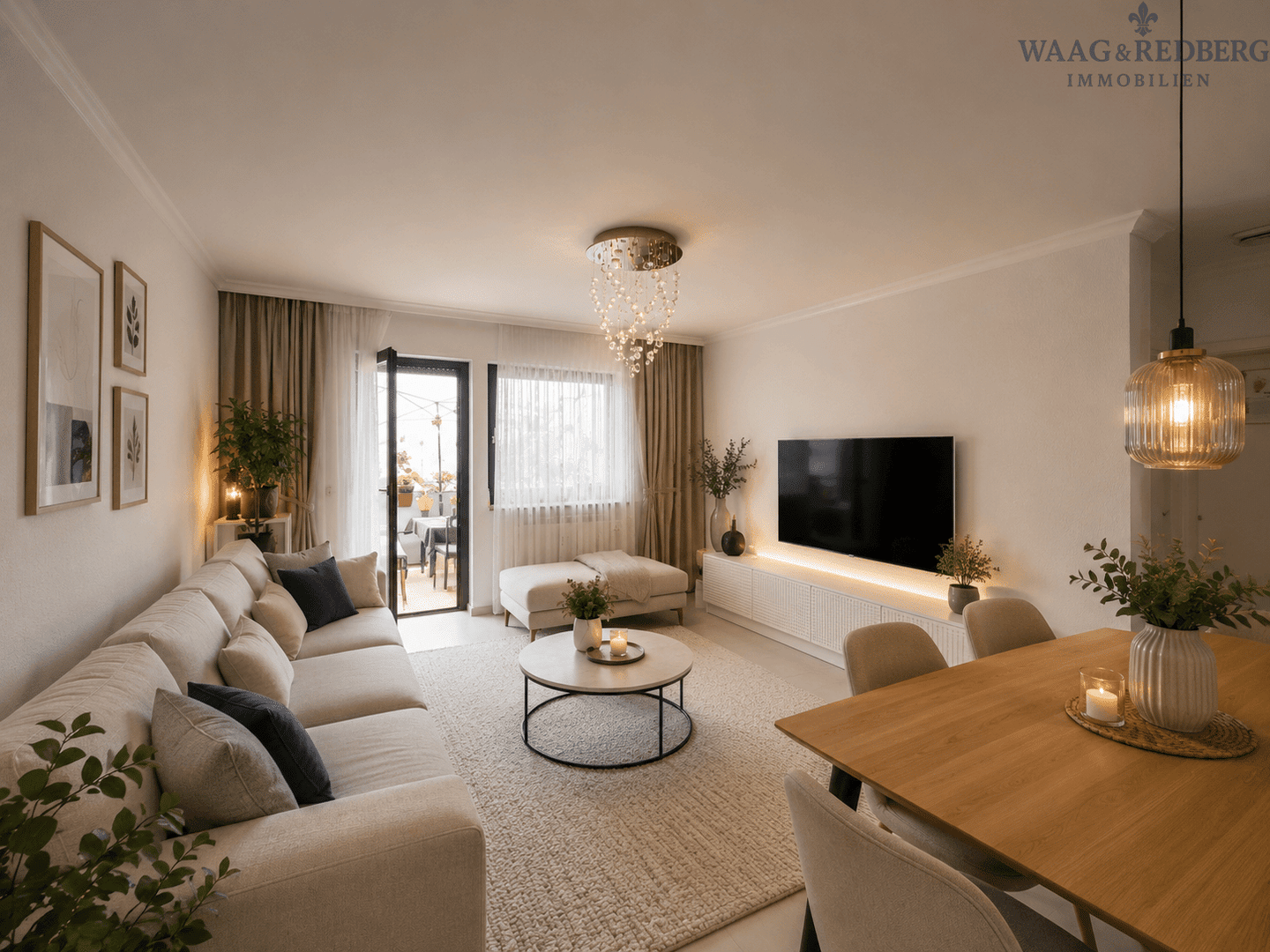 Sanierte 4-Zimmer-Wohnung mit Südbalkon und Tiefgarage, 63065 Offenbach am Main (Offenbach am Main)