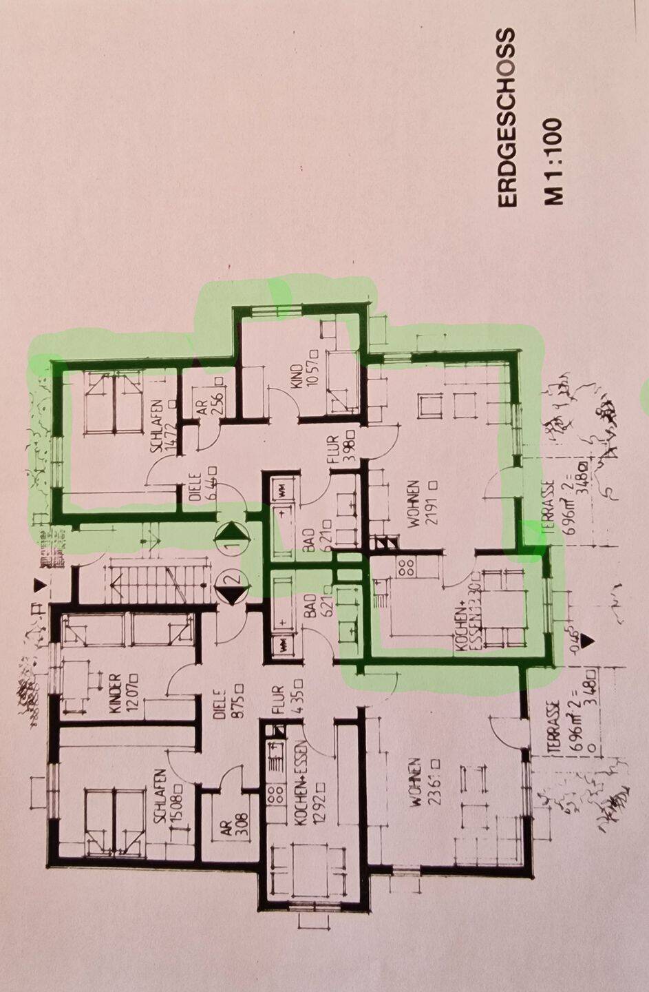 Helle 3-Zimmer-Erdgeschosswohnung mit 150 m² Privatgarten in ruhiger Lage von Forchheim-Buckenhofen, 91301 Forchheim