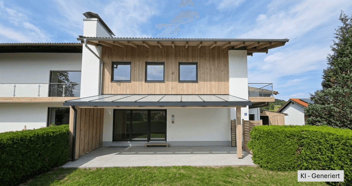 DHH in Vachendorf – Sonnige, zentrale Lage 600m² Grund, 168m² Wfl. – zu Fuß zu Schule & KiGa, 83377 Vachendorf