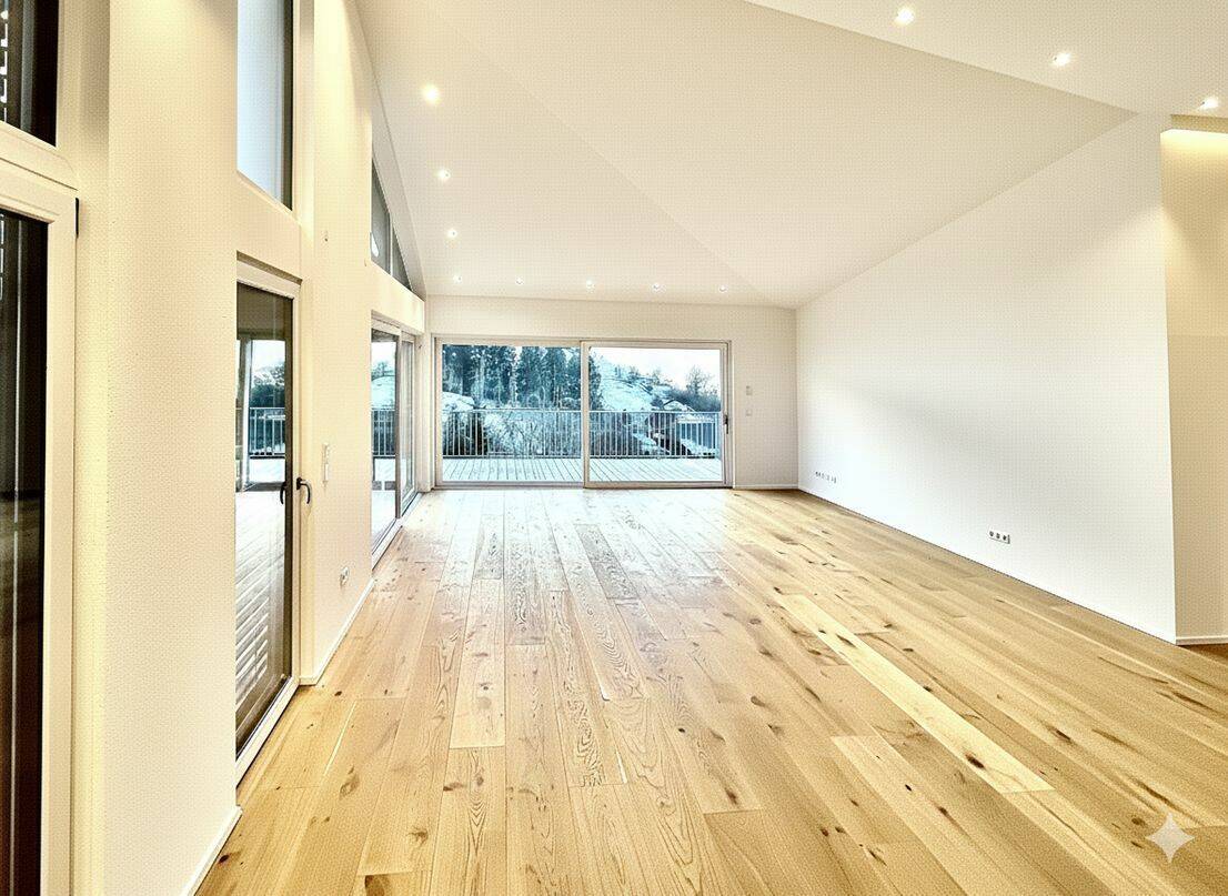 Provisionsfreie Dachgeschosswohnung mit Terrasse und atemberaubendem Panoramablick., 79183 Waldkirch