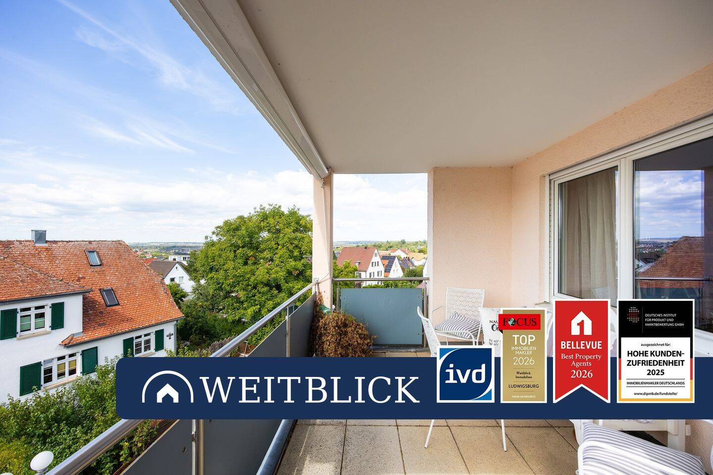 WEITBLICK: Über den Dächern der Schillerstadt!, 71672 Marbach am Neckar
